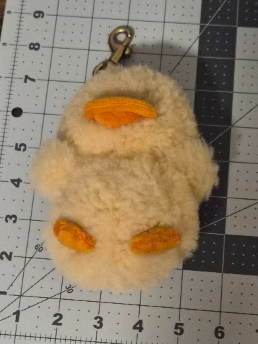 Coach Ducky Bag Charm In Shearling - CER40 - Picture 3 of 9
